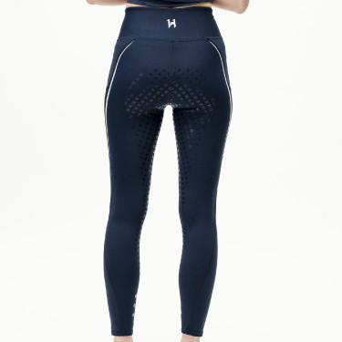 Leggings da equitazione Horseware Formfit full seat Marina Blu marino