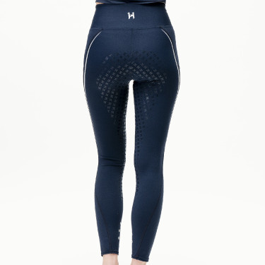 Leggings da equitazione Horseware Formfit full seat Marina Blu marino