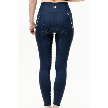 Leggings da equitazione Horseware Formfit full seat Marina Blu marino