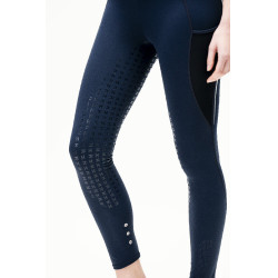 Leggings da equitazione Horseware Formfit full seat Marina Blu marino