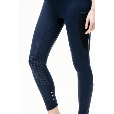 Leggings da equitazione Horseware Formfit full seat Marina Blu marino