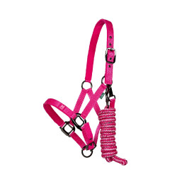 Capestro e lunghina Horseware Newmarket Rose witney Rosa Capestro e lunghina Horseware Newmarket Rose witney Rosa
