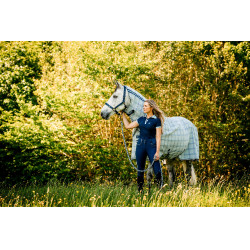 Capestro e lunghina Horseware Newmarket Marine witney Blu marino