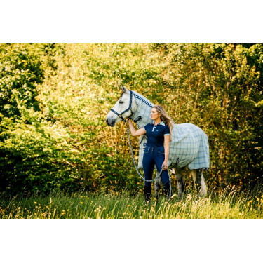 Capestro e lunghina Horseware Newmarket Marine witney Blu marino