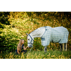 Capestro e lunghina Horseware Newmarket Marine witney Blu marino