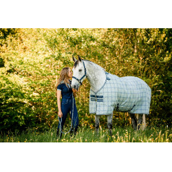 Capestro e lunghina Horseware Newmarket Marine witney Blu marino