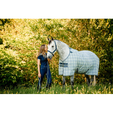 Capestro e lunghina Horseware Newmarket Marine witney Blu marino