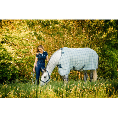 Capestro e lunghina Horseware Newmarket Marine witney Blu marino