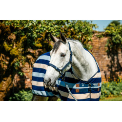 Capestro e lunghina Horseware Newmarket Marine witney Blu marino