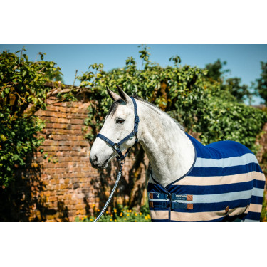 Capestro e lunghina Horseware Newmarket Marine witney Blu marino