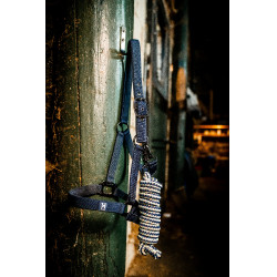 Capestro e lunghina Horseware Newmarket Marine witney Blu marino