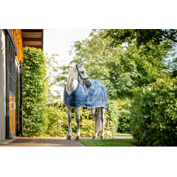 Liner Horseware Ionic Therapy 50g Bleu imperial / argent /Marine Blu Liner Horseware Ionic Therapy 50g Bleu imperial / argent /Marine Blu