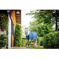 Liner Horseware Ionic Therapy 50g Bleu imperial / argent /Marine Blu Liner Horseware Ionic Therapy 50g Bleu imperial / argent /Marine Blu