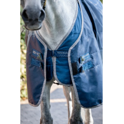 Liner Horseware Ionic Therapy 50g Bleu imperial / argent /Marine Blu Liner Horseware Ionic Therapy 50g Bleu imperial / argent /Marine Blu
