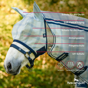 Maschere anti-mosche Horseware Newmarket Maschere anti-mosche Horseware Newmarket