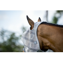 Maschere antimosche Horseware Newmarket senza orecchie Carbone di legna Witney Grigio
