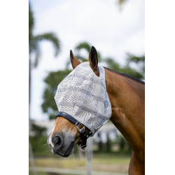 Maschere antimosche Horseware Newmarket senza orecchie Carbone di legna Witney Grigio