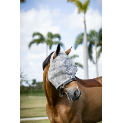 Maschere antimosche Horseware Newmarket senza orecchie Carbone di legna Witney Grigio