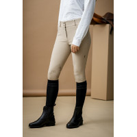 Pantaloni Horseware AA Aria con patch alle ginocchia a vita media Beige Pantaloni Horseware AA Aria con patch alle ginocchia a vita media Beige