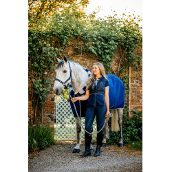 Pantaloni Horseware Newmarket a vita alta con full seat Marina / marina Blu