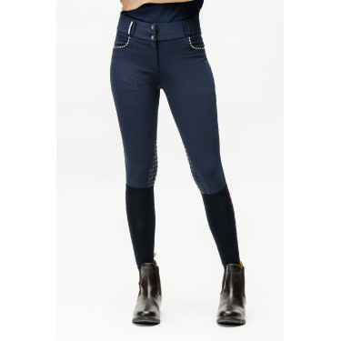 Pantaloni Horseware Newmarket a vita media con grip al ginocchio Pantaloni Horseware Newmarket a vita media con grip al ginocchio