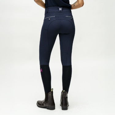 Pantaloni Horseware Newmarket a vita media con grip al ginocchio Pantaloni Horseware Newmarket a vita media con grip al ginocchio