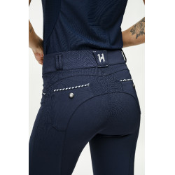 Pantaloni Horseware Newmarket a vita media con grip al ginocchio Marina / marina Blu Pantaloni Horseware Newmarket a vita media con grip al ginocchio Marina / marina Blu