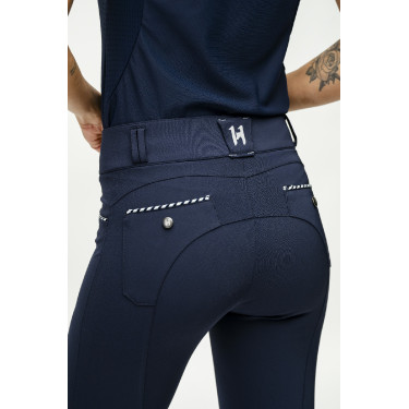 Pantaloni Horseware Newmarket a vita media con grip al ginocchio Pantaloni Horseware Newmarket a vita media con grip al ginocchio