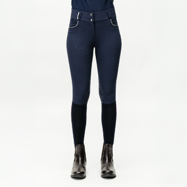 Pantaloni Horseware Newmarket a vita media con grip al ginocchio Pantaloni Horseware Newmarket a vita media con grip al ginocchio