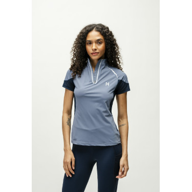Polo 1/4 zip Horseware Stamina maniche corte Polo 1/4 zip Horseware Stamina maniche corte