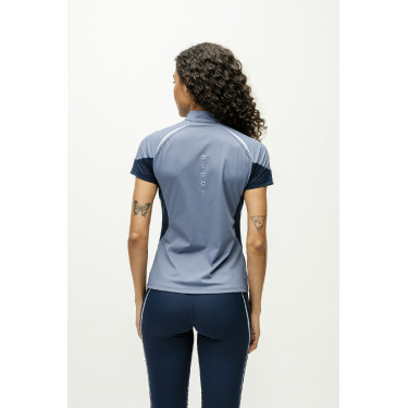 Polo 1/4 zip Horseware Stamina maniche corte Polo 1/4 zip Horseware Stamina maniche corte