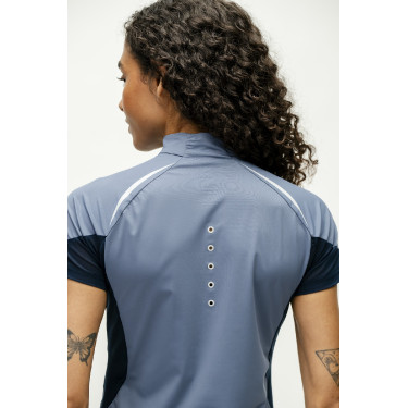Polo 1/4 zip Horseware Stamina maniche corte Polo 1/4 zip Horseware Stamina maniche corte