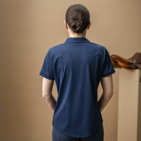 Polo Horseware AA Alessia Marina Blu marino