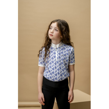 Polo Horseware AA Bambini Zanara Blu siciliano