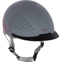 Casco da equitazione Covalliero Beauty 2.0 Grigio Casco da equitazione Covalliero Beauty 2.0 Grigio