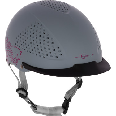 Casco da equitazione Covalliero Beauty 2.0 Grigio Casco da equitazione Covalliero Beauty 2.0 Grigio