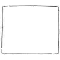 Cornice Kerbl rete per fieno Metallo zincato Cornice Kerbl rete per fieno Metallo zincato