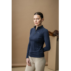 Polo Horseware AA Sofia Sunshirt Marina Blu marino