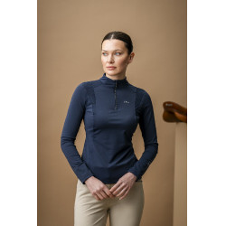 Polo Horseware AA Sofia Sunshirt Marina Blu marino