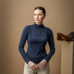 Polo Horseware AA Sofia Sunshirt Marina Blu marino