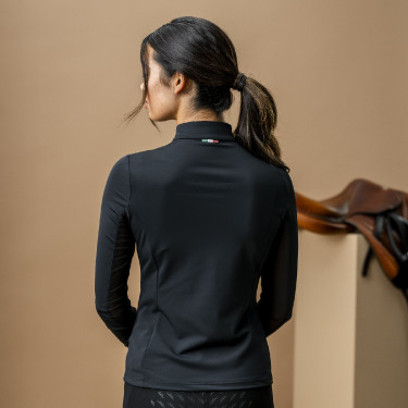 Polo Horseware AA Sofia Sunshirt Nero