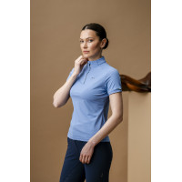 Polo Horseware AA Tech Quarter Gia Blu siciliano