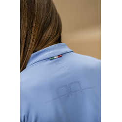 Maglia da equitazione Horseware Bambini AA Sofia Blu siciliano