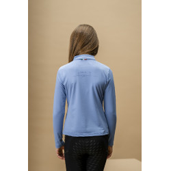 Maglia da equitazione Horseware Bambini AA Sofia Blu siciliano