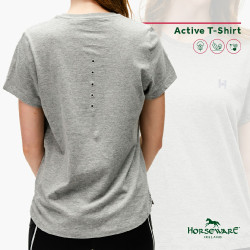 T-shirt Horseware Active Grigio T-shirt Horseware Active Grigio