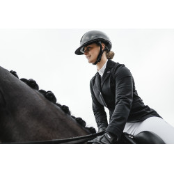 Giacca da concorso Horseware AA Platinium Motion Flex Pro Nero Giacca da concorso Horseware AA Platinium Motion Flex Pro Nero