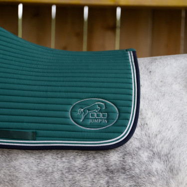 Tappeto Jump'In Balthazar Verde / blu navy