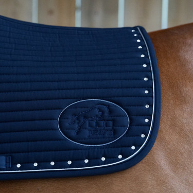 Tappeto Jump'In Balthazar Marina / diamante Blu marino