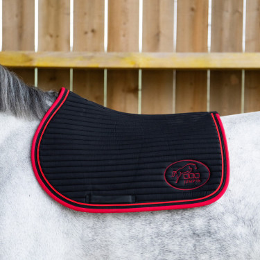 Tappeto Jump'In Balthazar Nero / rosso Tappeto Jump'In Balthazar Nero / rosso