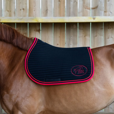 Tappeto Jump'In Balthazar Nero / rosso Tappeto Jump'In Balthazar Nero / rosso